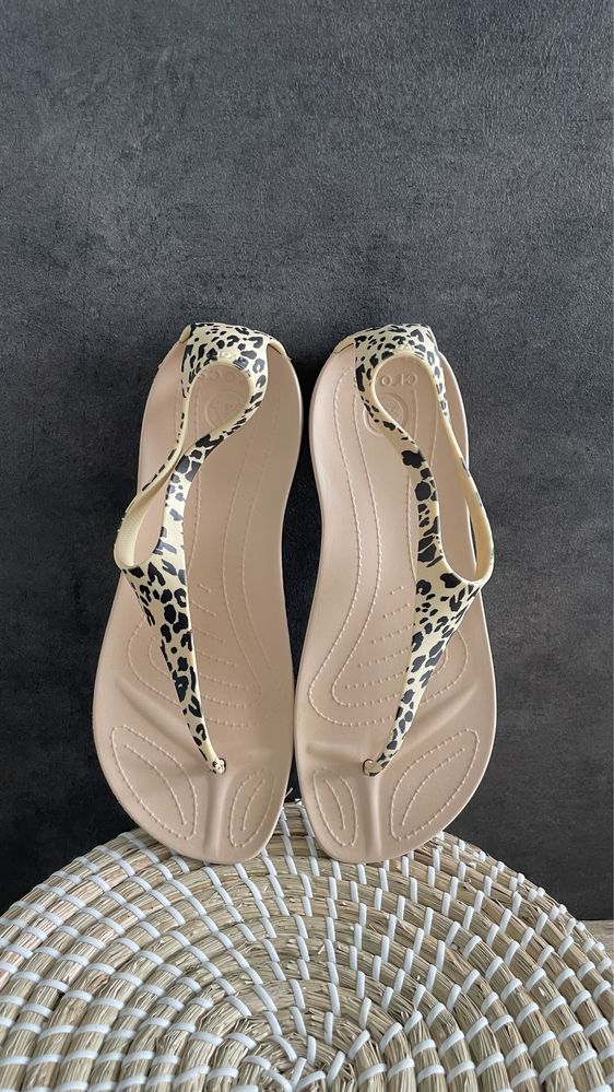 Crocs japonki sexi flip leopard print W9 39/40