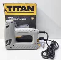 Zszywacz elektryczny gwoździarka TITAN TTB515ST