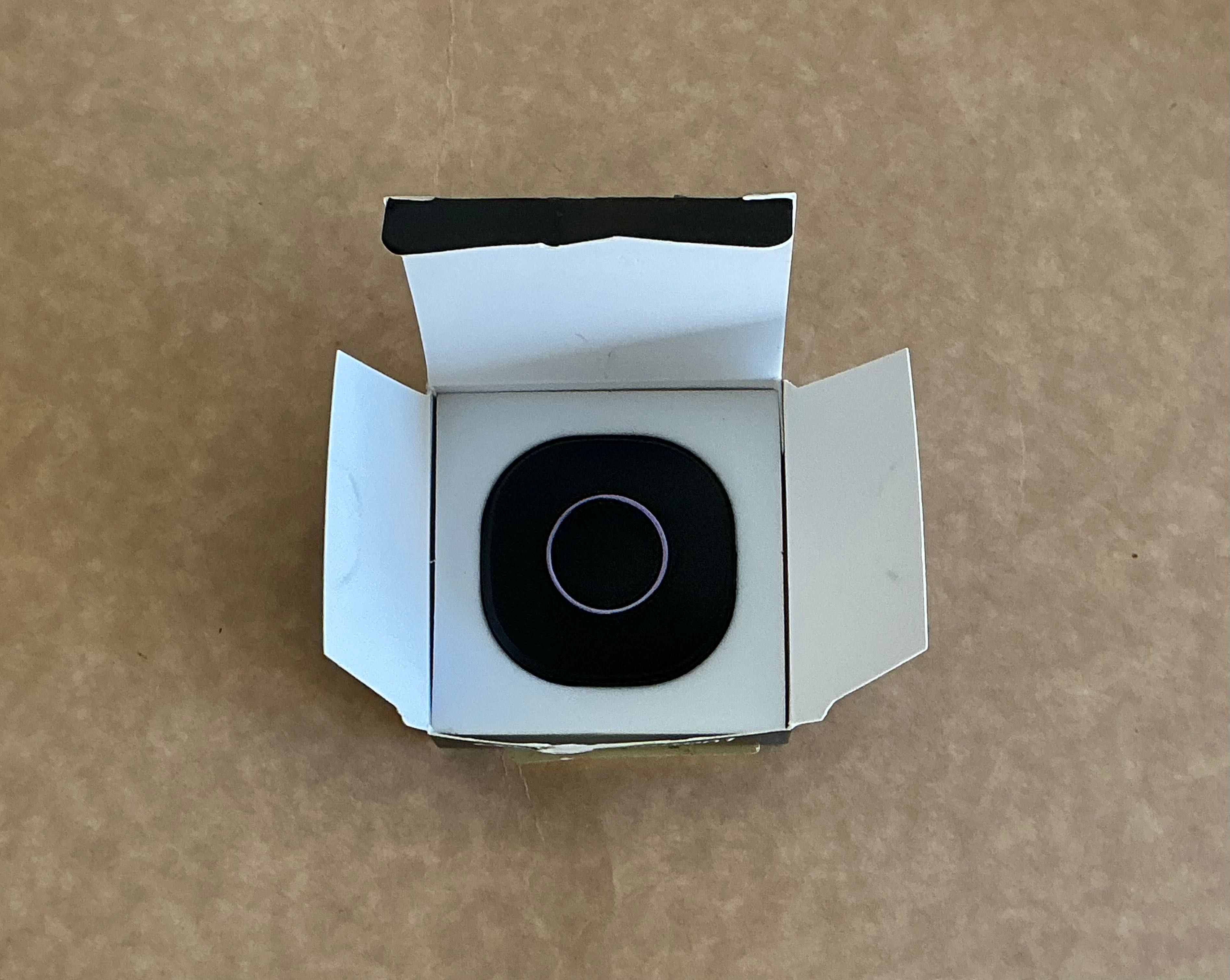 Novo! Shelly Button1 Gen3 Preto - Botão Inteligente