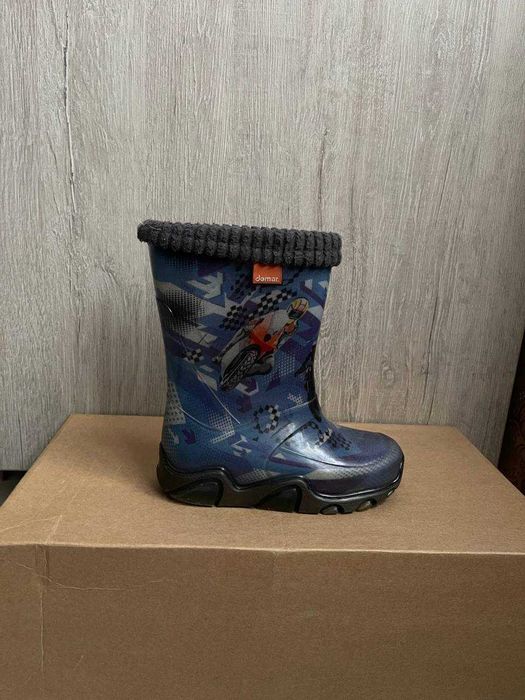 Дитячі гумові чоботи для хлопчика Demar