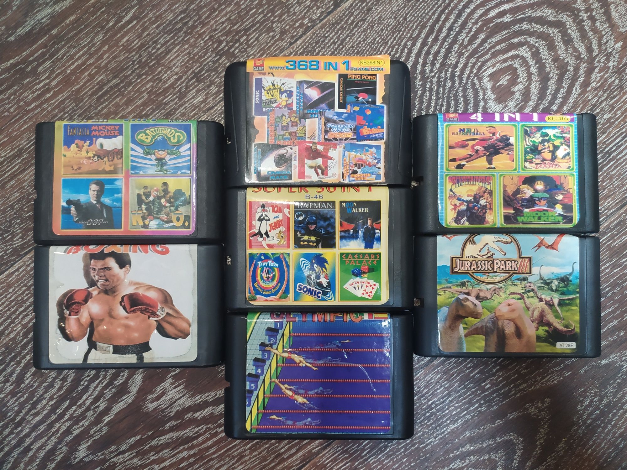 Картриджи для приставки Сега SEGA mega drive 2 16 bit