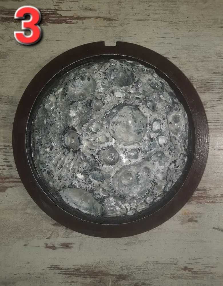3D панно - луна.