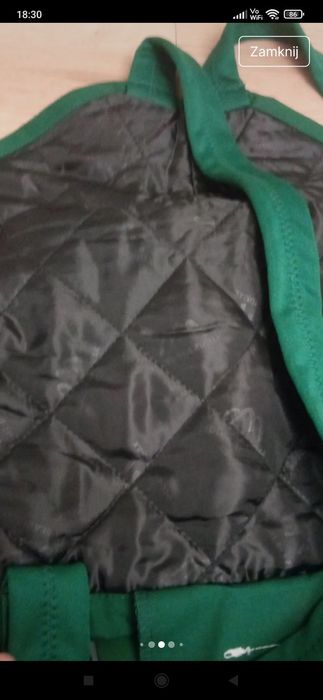 Nowe spodnie robocze ogrodniczki ocieplane M