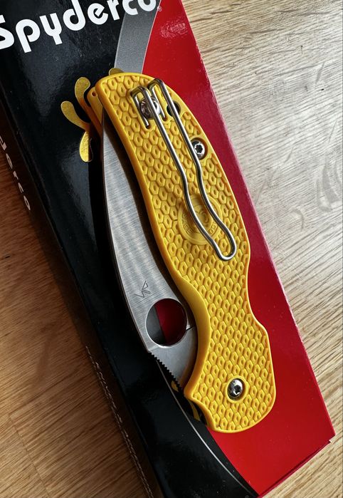 Nóż Spyderco Sage 5 stal CPM212 Rex jak nowy!
