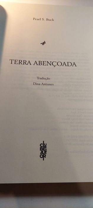 Terra Abençoada - Pearl S. Buck