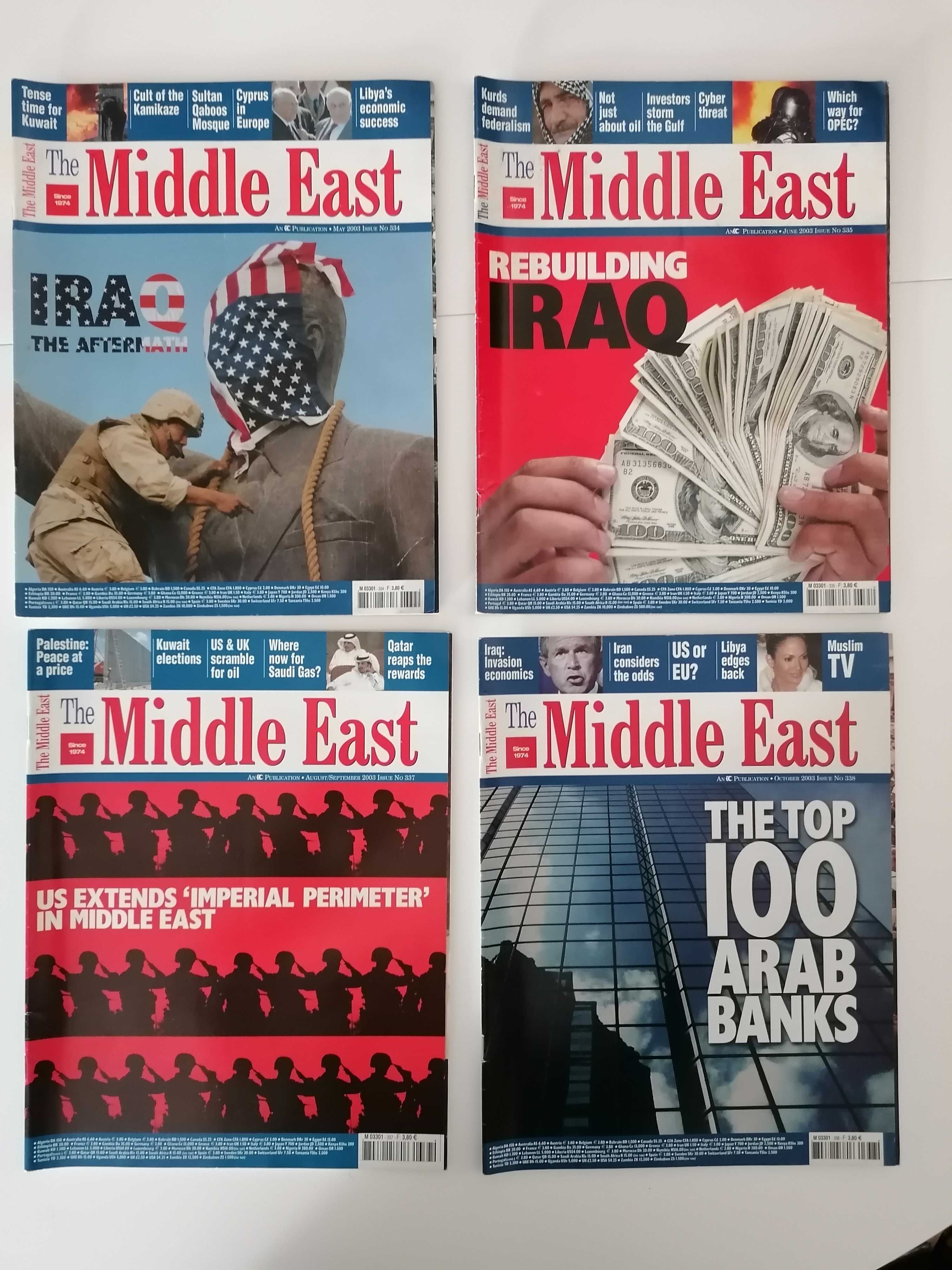 13 Revistas The Middle East