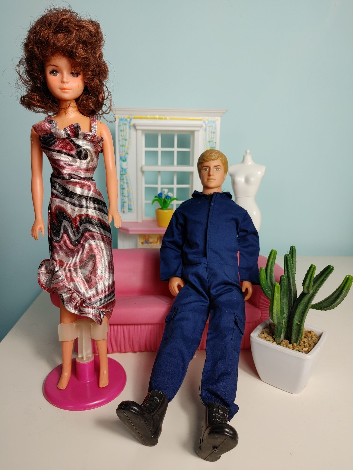 Lalka Betty Teen klonik Barbie i Leslie chłopak jak Ken m&c tong