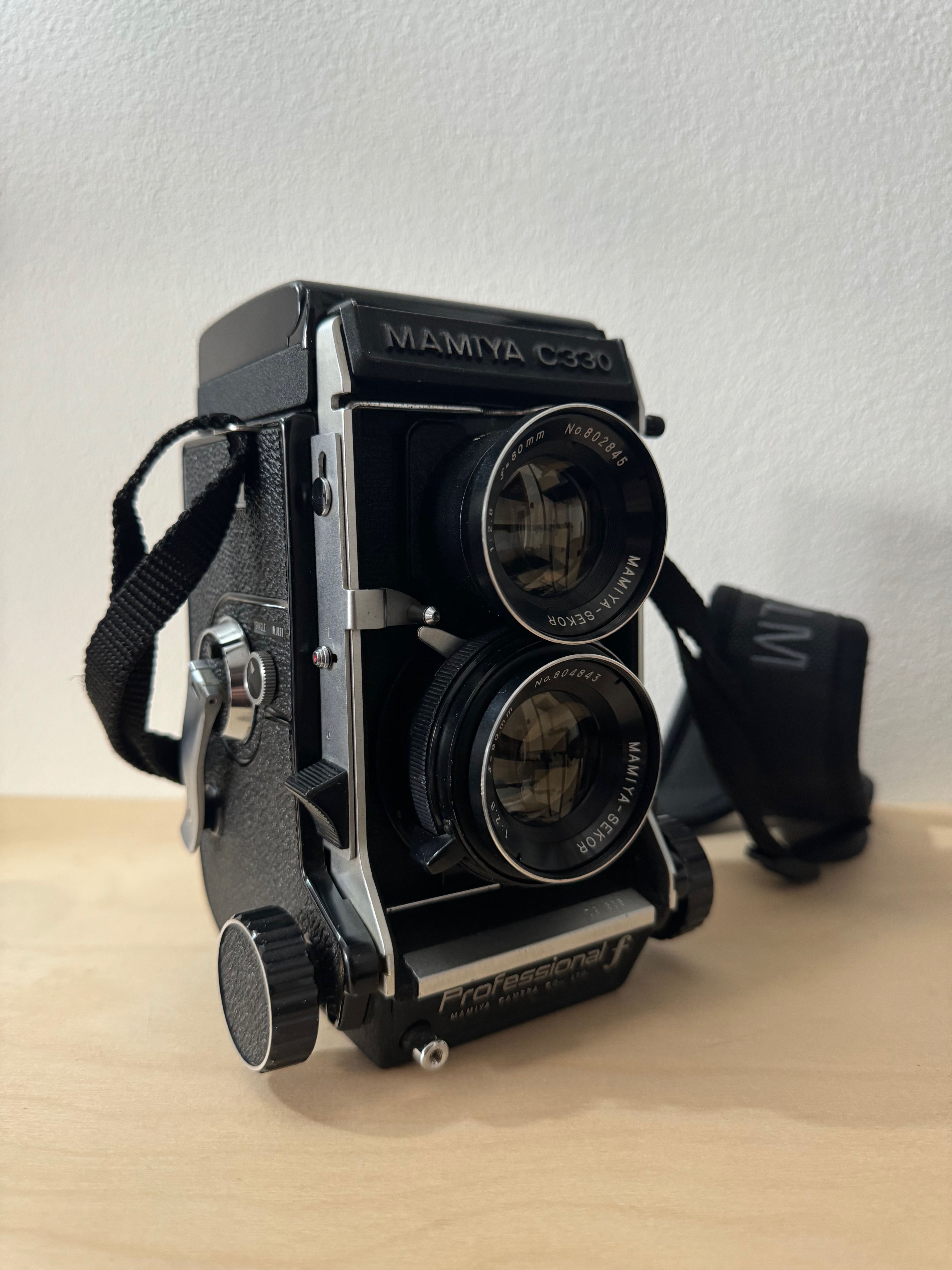 Aparat TLR średni format Mamiya C330 Profesional F