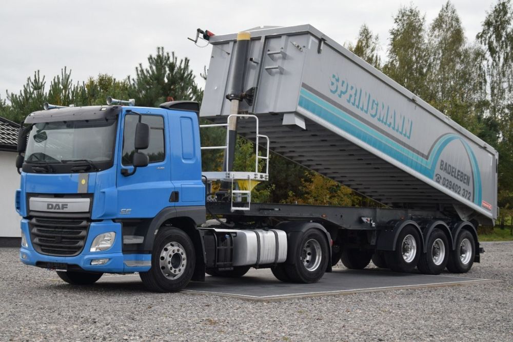 DAF CF 440 + Langendorf SKA 24/31  Reatrder * Alufelgi * Podnoszona Oś * Perfekcyjny Stan *