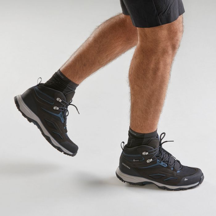 Botas impermeáveis de caminhada na montanha - mh100 Mid