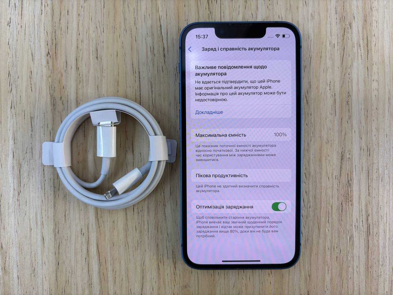 /12599/ iPhone 13 mini 128Gb Blue Обмін Гарантія
