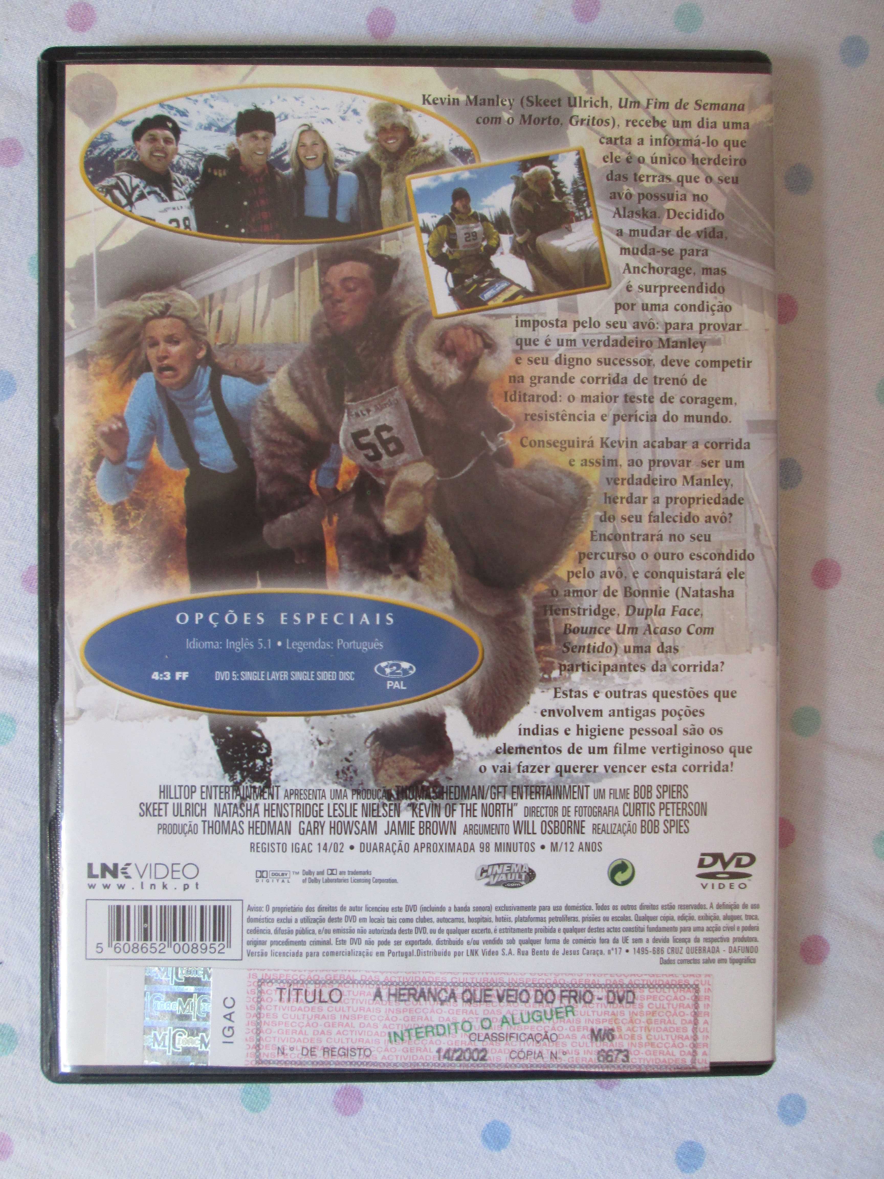 A Herança Que Veio do Frio, Natasha Henstridge, Leslie Nielsen