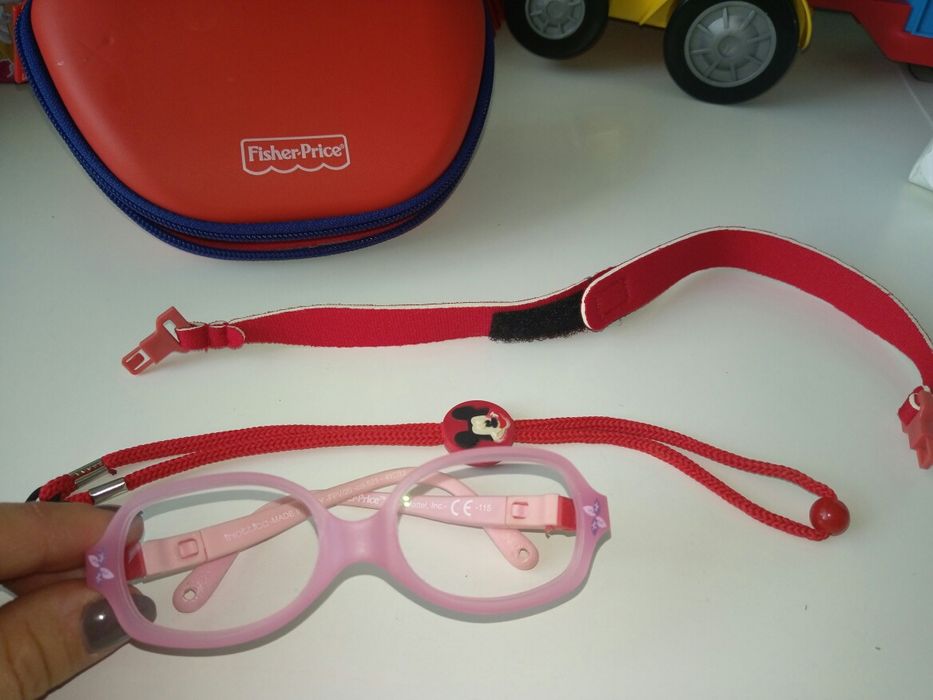 Okulary, oprawki dziewczęce, Fisher Price