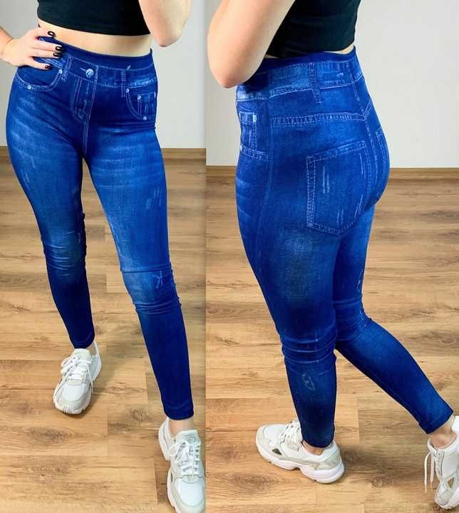 Legginsy Modne Jeans NOWOŚĆ + GRATIS