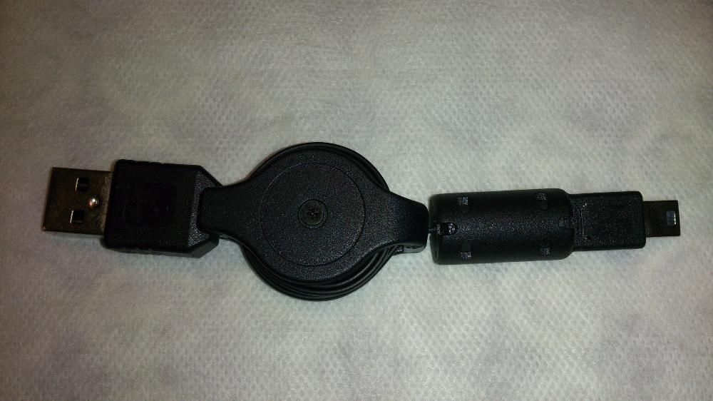 Kabel Usb - mini Usb zwijany automatycznie