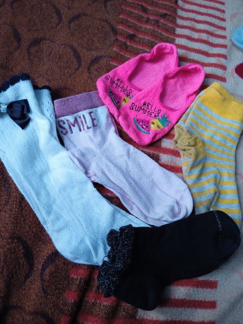 Носочки для дитини на вік 3-4 роки