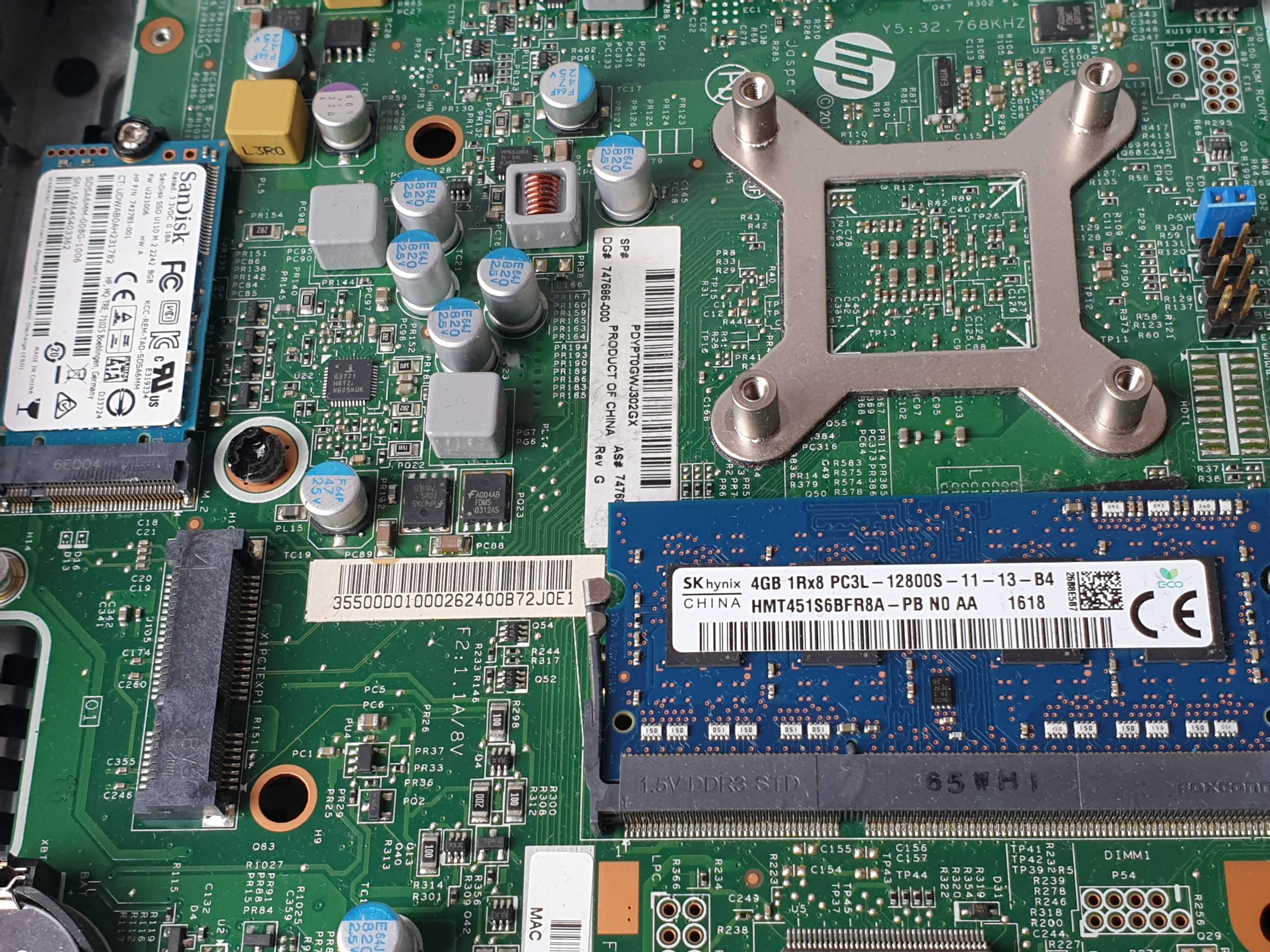 неттор HP T520 AMD GX-212JC 1200Mhz / 4GB DDR3 / SSD 8 Gb M2