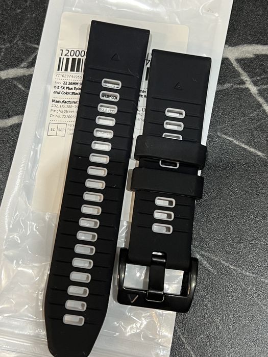 ремешек каучук на garmin 22 mm