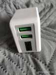 Ładowarka 2 usb wyswietlacz