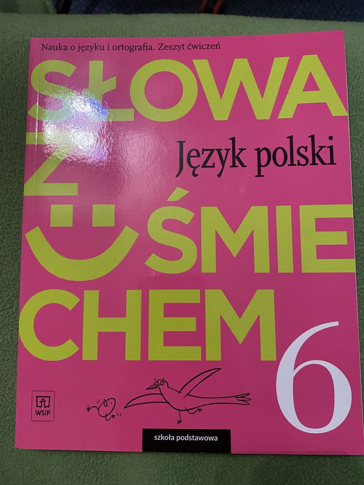 Słowa z uśmiechem klasa 6, zeszyt ćwiczeń, nowy