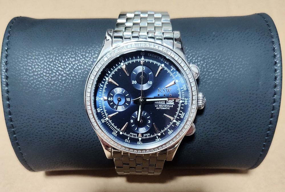 Relógio RSW La Neuveville ETA 7750 Valjoux