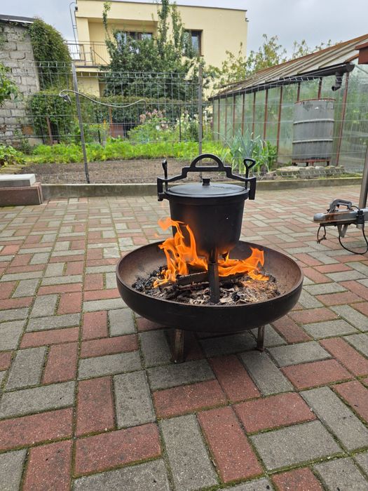 Palenisko z butli po gazie