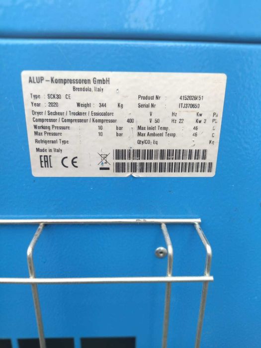Sprężarka śrubowa Alup SCK30 CE,22KW,S016059