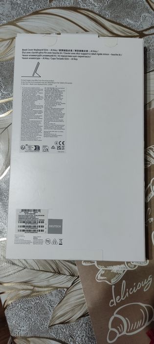 Book Cover Keyboard Slim-AI Key ef-dx720