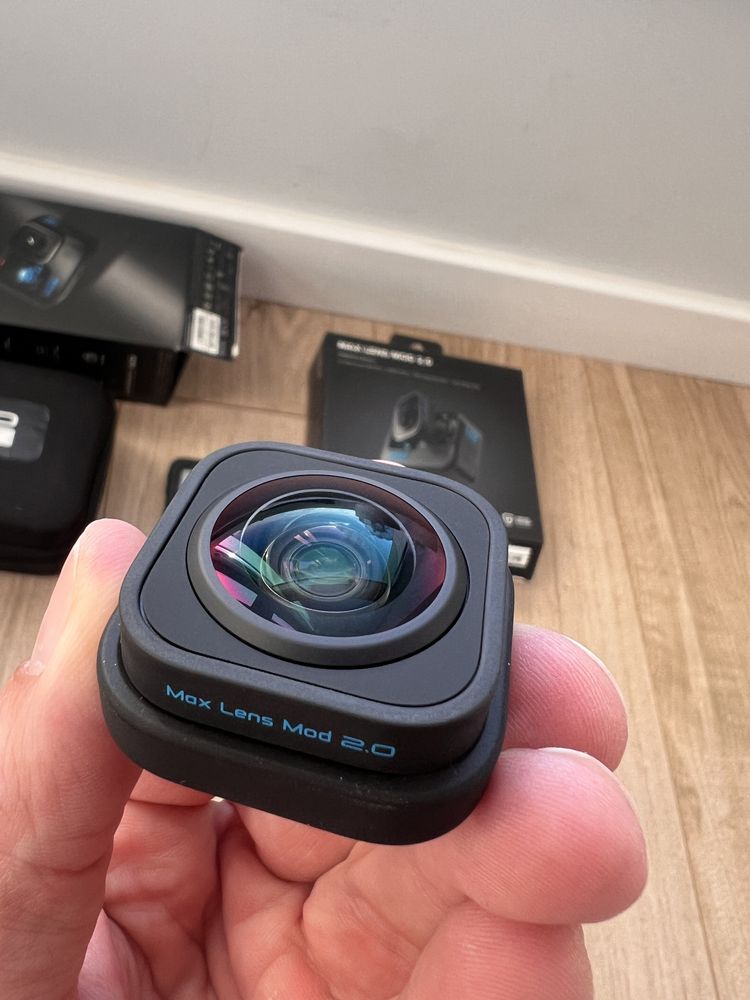 GoPro 12 - jak nowa, bogaty zestaw  + max lens 2.0 + filtry + obudowa