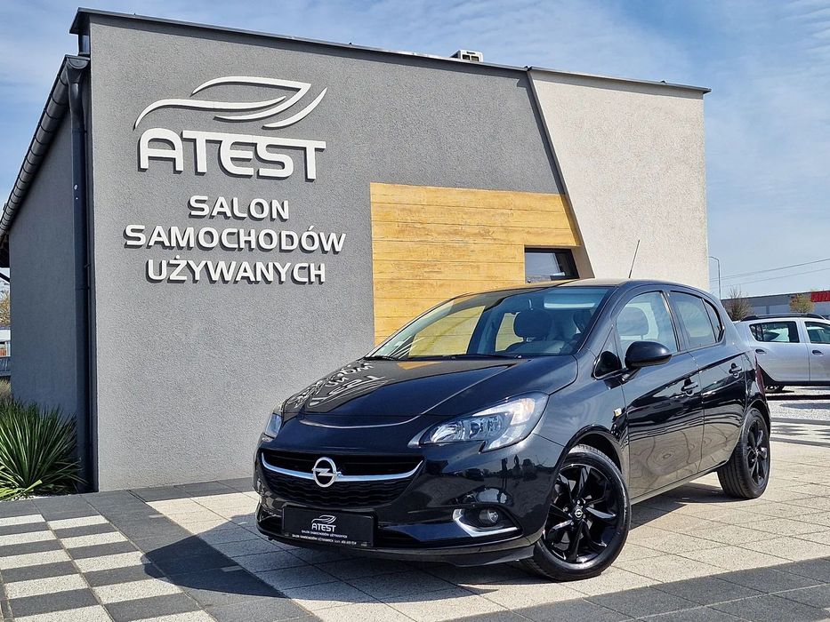 Opel Corsa 1.4 Turbo Black Edition Tablet Klima Alu 6-biegów 100KM