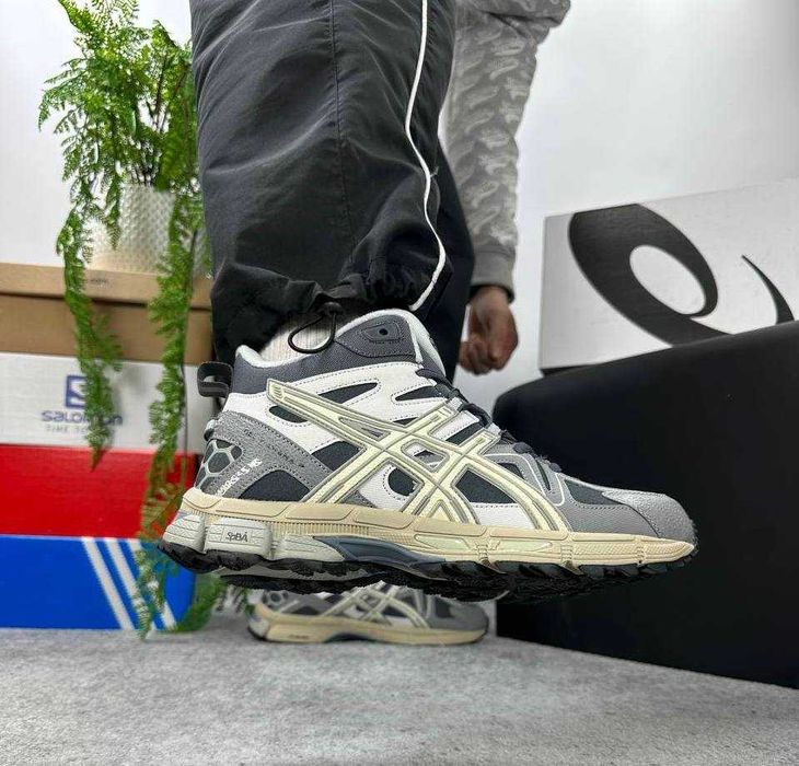 Кросівки зимові Asics gel kahana 8 Black gore tex зимние высокие