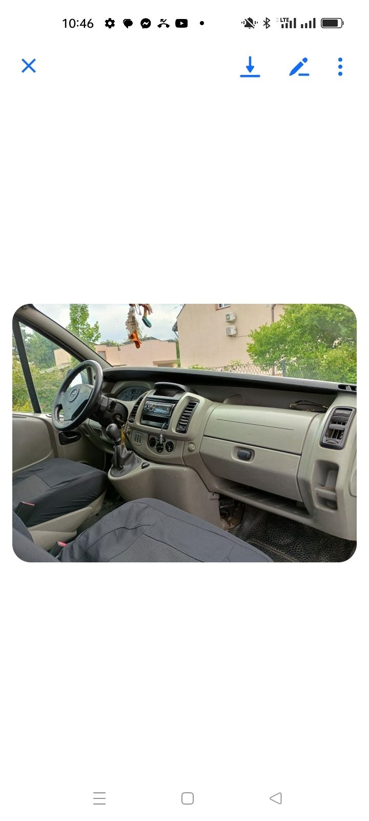 Opel Vivaro brygadówka klima 6 cio biegów