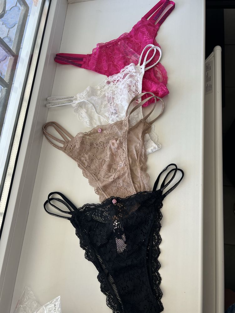 трусики,труси з камінням,трусы, білизна victoria’s secret багато