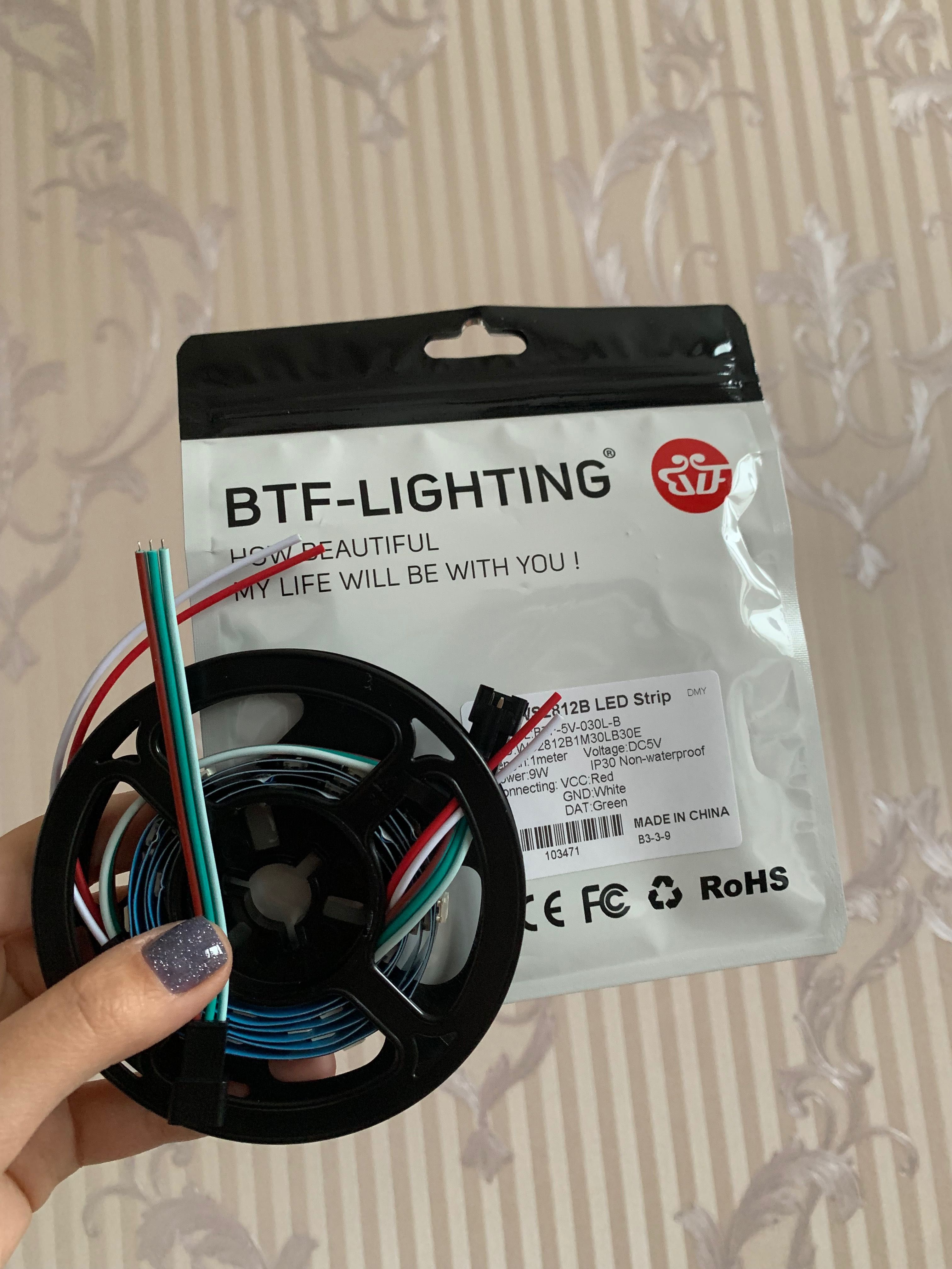 Led лента 1м  9v