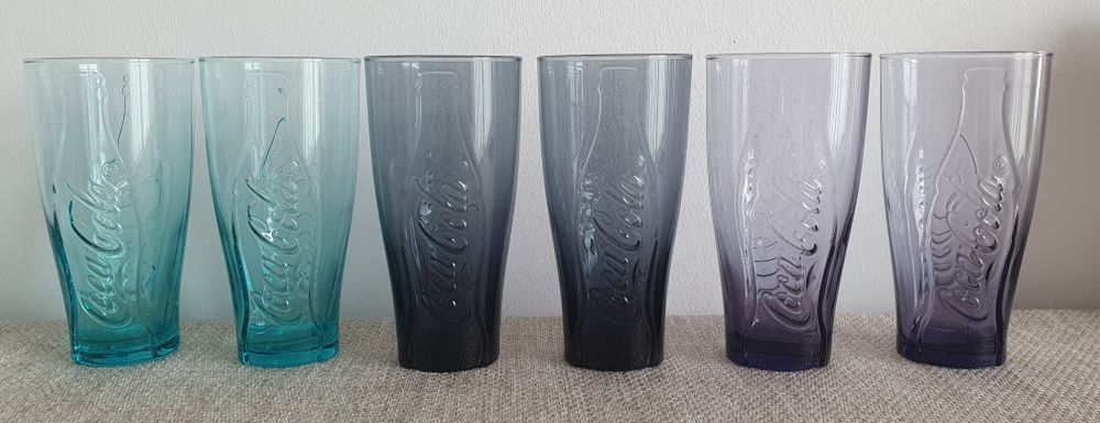 Szklanki Coca Cola 6 sztuk