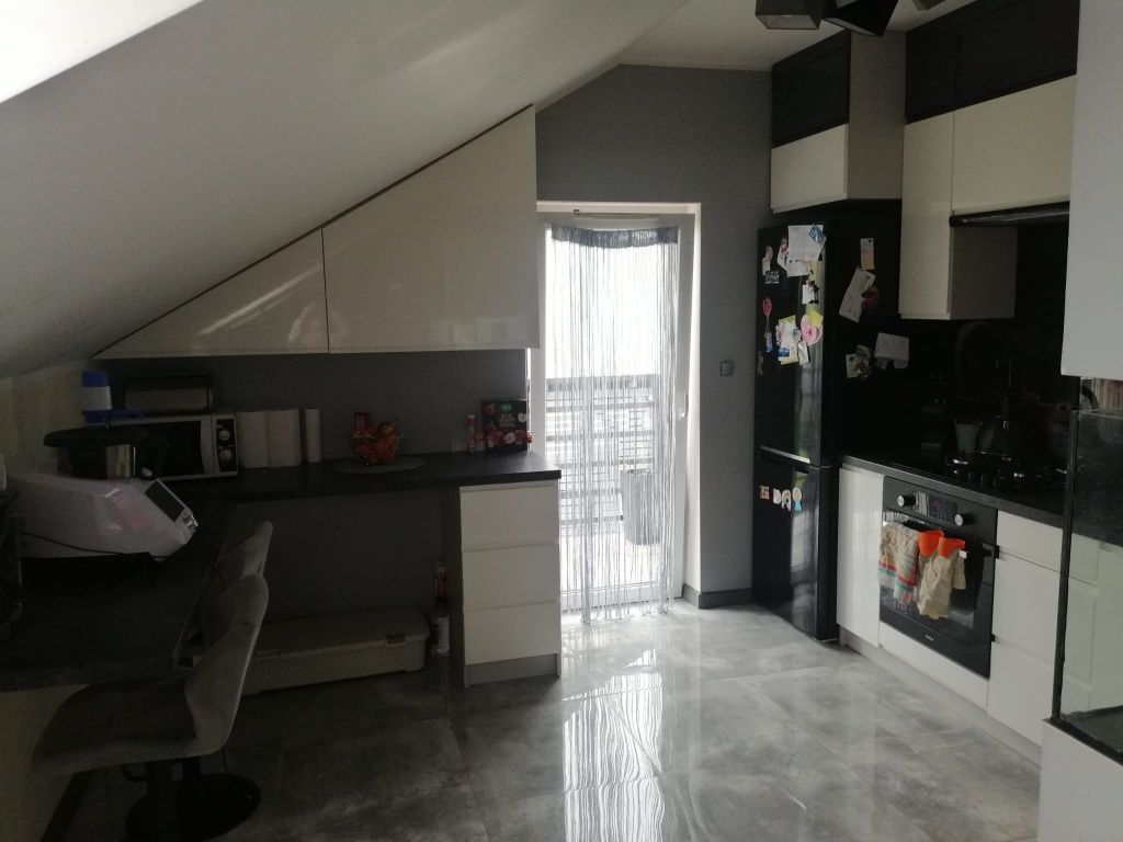Sprzedam mieszkanie Gostyń pożegowo 55m2 balkon kominek garaż