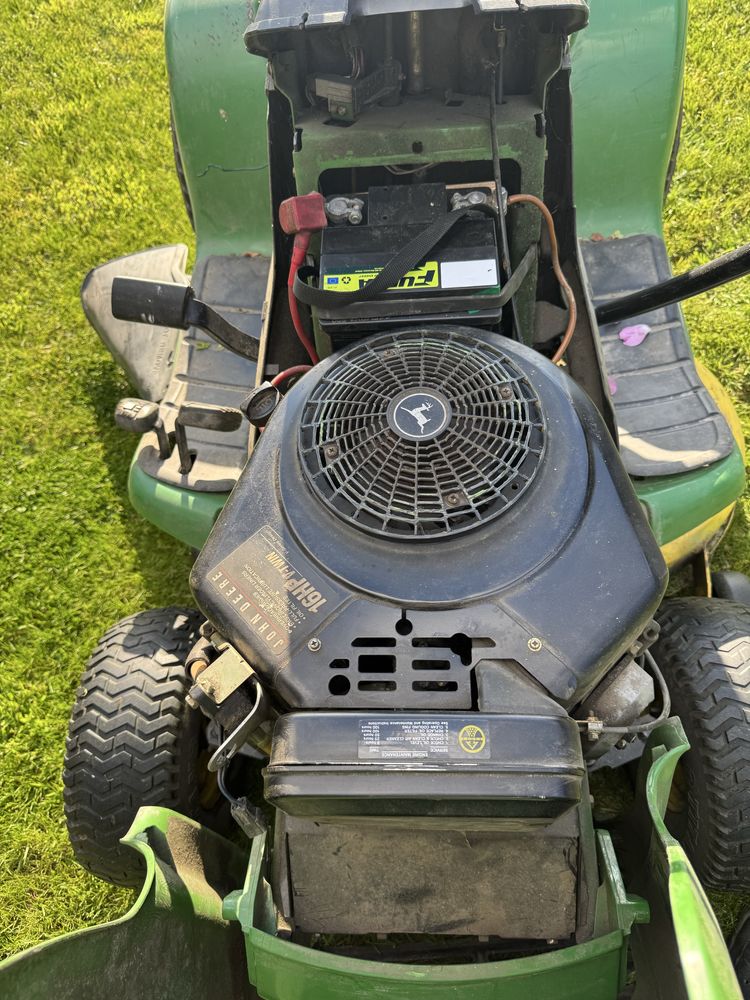 John deere lt166 kosiarka traktorek samojezdny yard man kubota