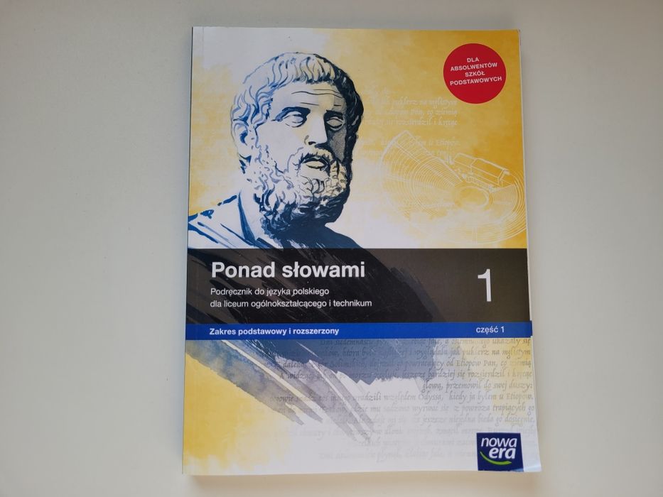 Ponad słowami 1 podręcznik do języka polskiego