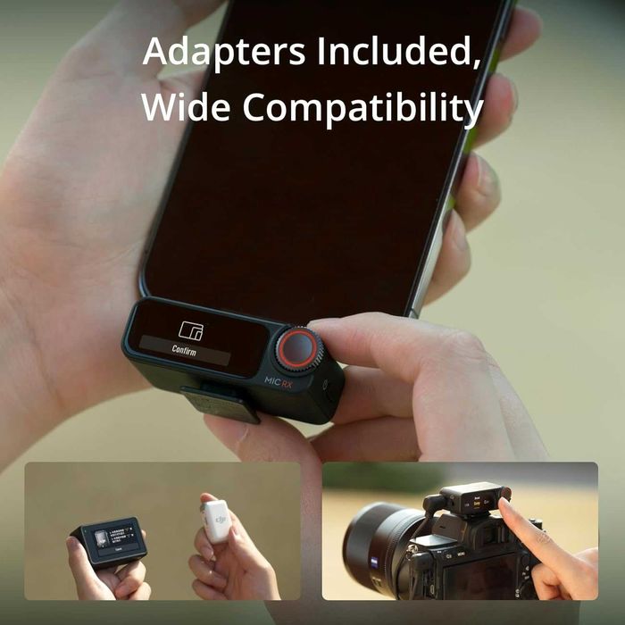 Мікрофонна радіосистема DJI Mic 2 Basic (1 TX + 1 RX)