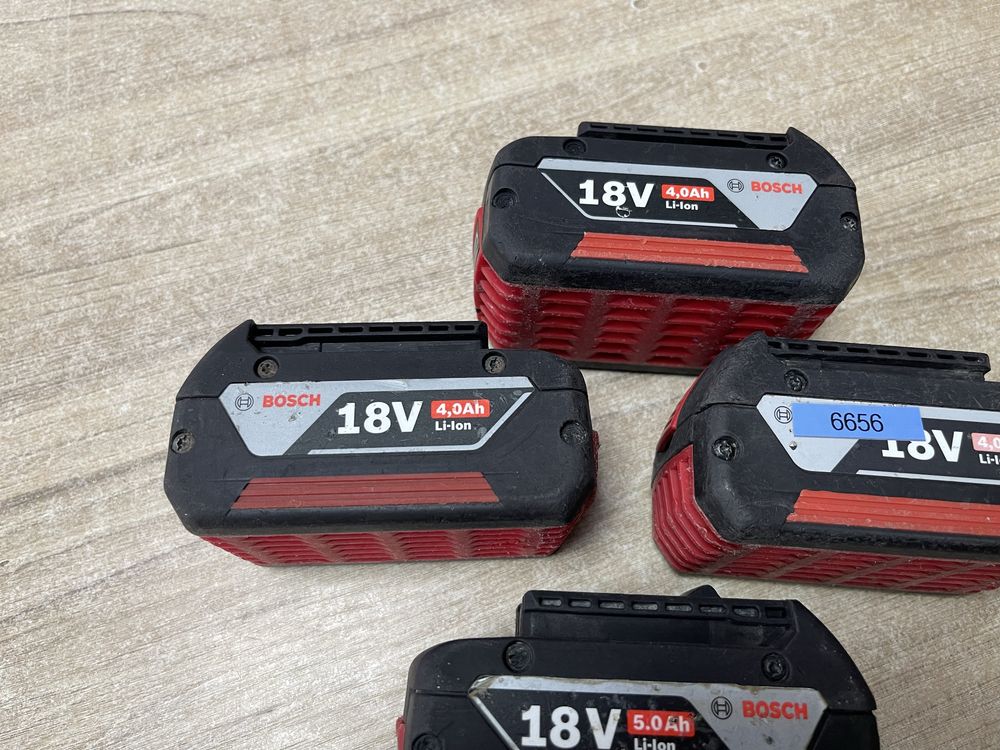 Bosch акумуляторні батареї 18V 4-5Ah
