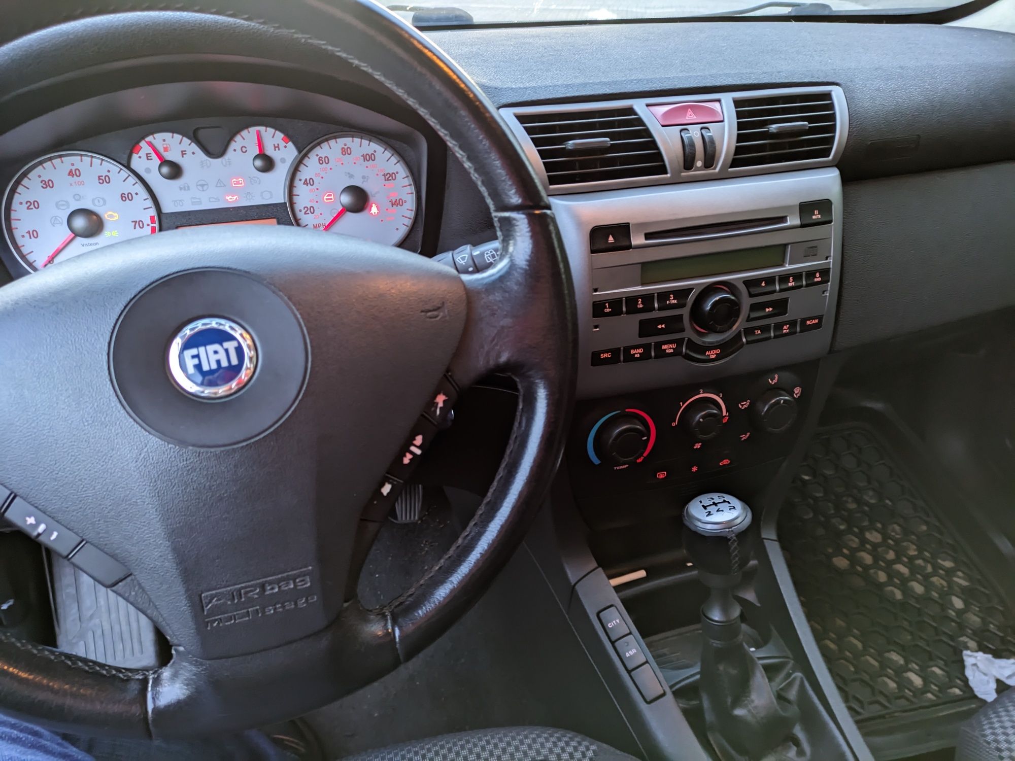 Fiat Stilo 2,4 R5 Abarth, Manual, Obniżony, Idealny silnik.