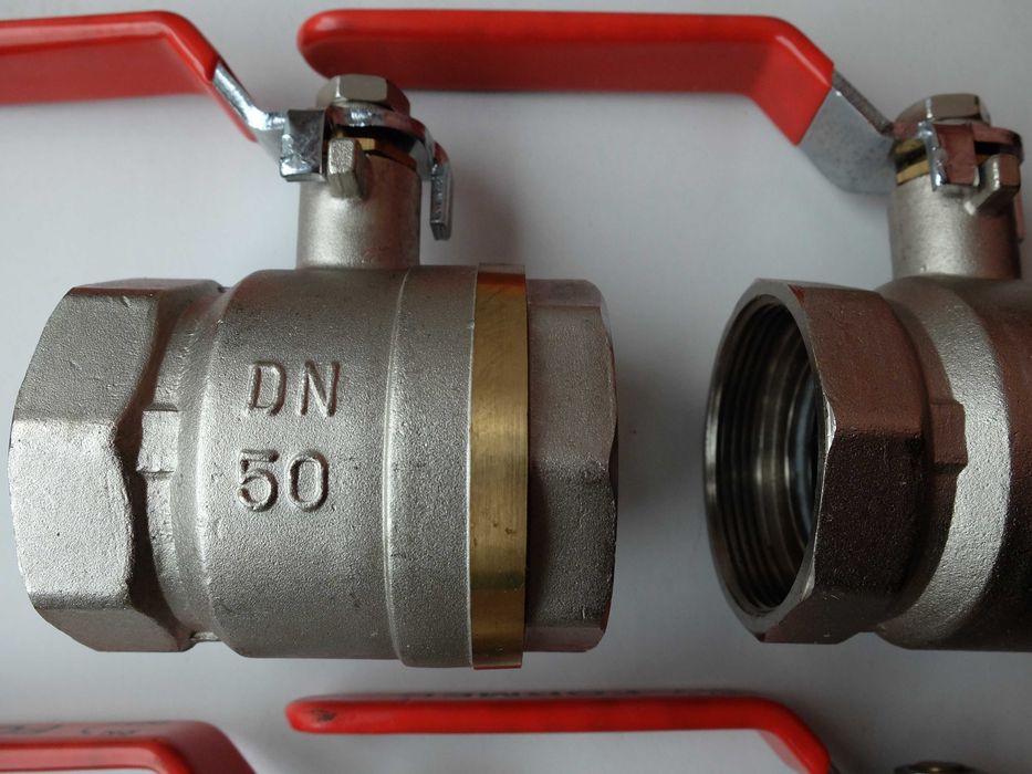 Кульовий кран латунний великий Formec 1 1/2 DN40 Італія