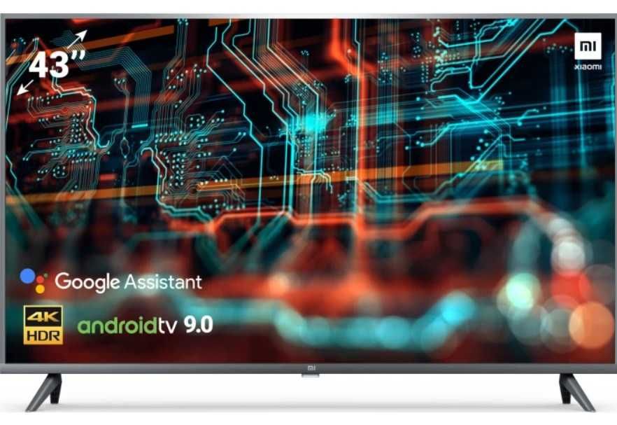 Телевізор 43" Xiaomi Mi TV UHD 4S Smart TV Silver+LeD