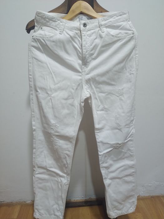 Calça senhora branca Bershka tamanho 38