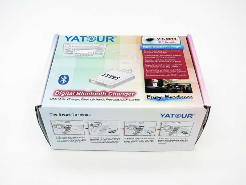 МР3 BT AUX USB Yatour YT-M09 TOY2/ MAZ1 для Toyota/ Lexus/ Mazda