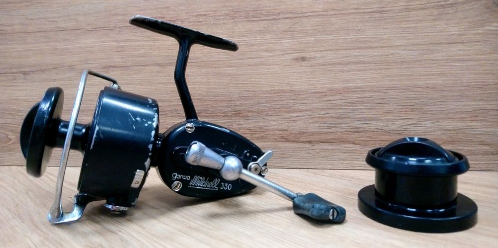 Stary kołowrotek kolekcjonerski Mitchell Garcia 330 Otomatic