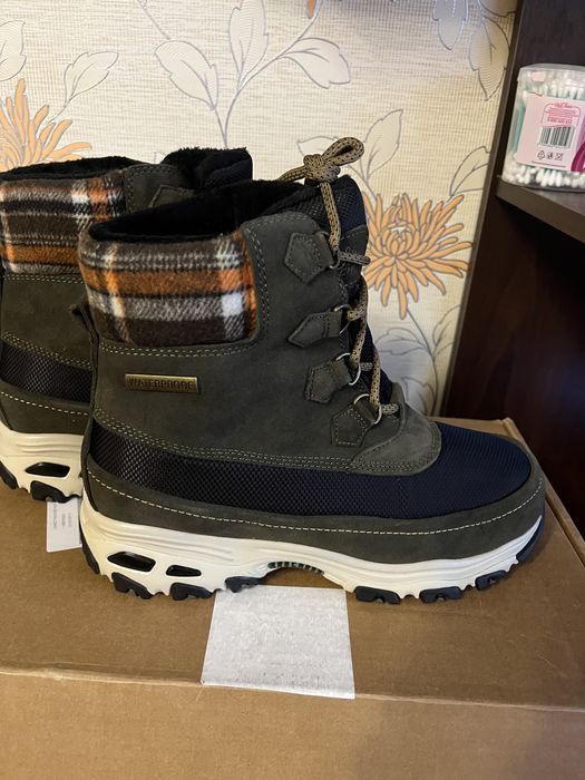 Зимові чоботи жіночі Skechers ботінки нові орігінал