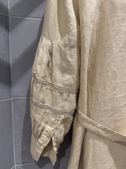Льняное платье  ,бренд 120%linen, производство Италия
