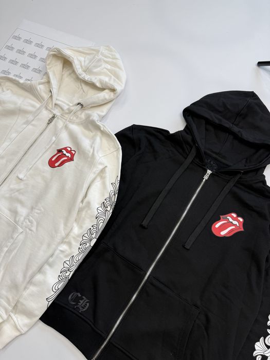 Chrome Hearts x The Rolling Stones Zip Hoodie / зіпка хром хартс