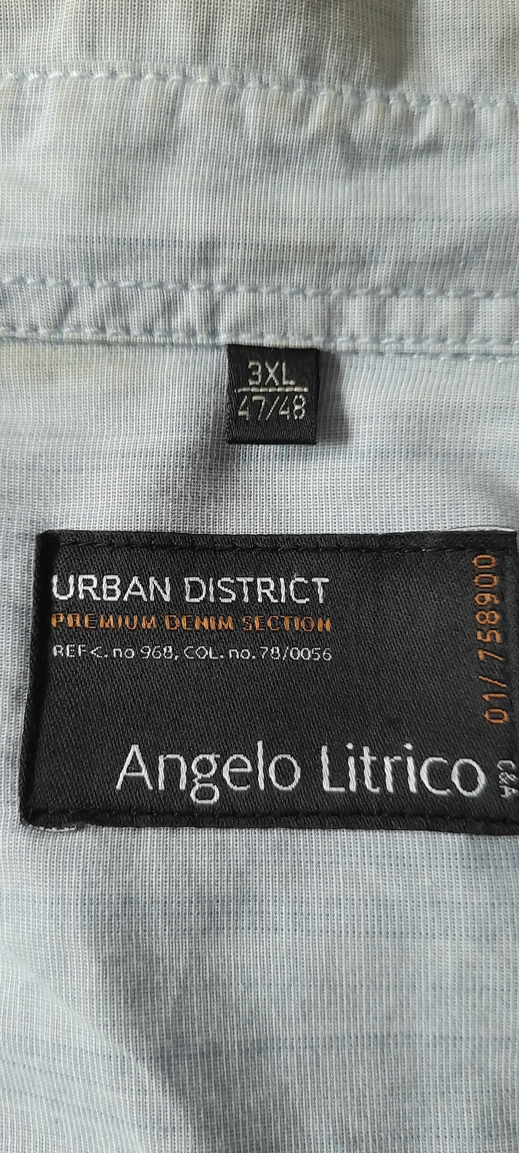 Koszula męska 3XL  Distric Angelo Listrico Roz. 47/48 C&A pachy 140 cm